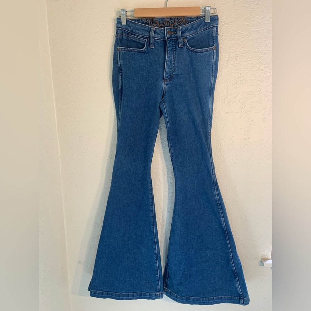 WRANGLER Retro Women’s High Rise Flare Jeans 11MPFLM size 26x34